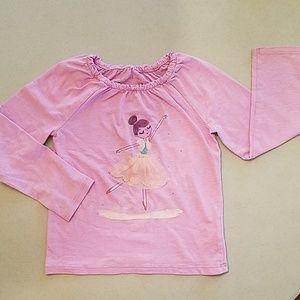 CHEROKEE Toddler Girl's Purple Long Sleeve Top